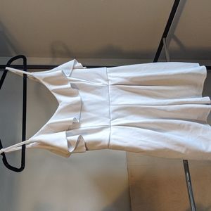 Altar'd State White Flounce Romper